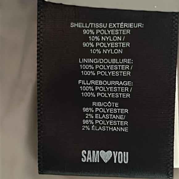 New Sam Edelman Funnel Neck Puffer Corduroy Cold Weather Coat - Picture 12 of 15